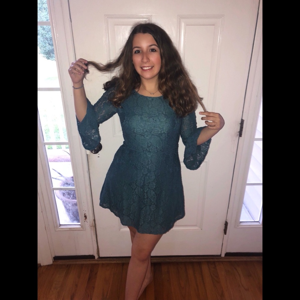 Jolt Blue Lace Dress!